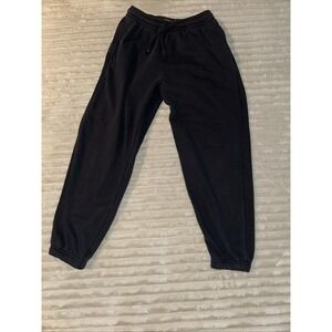 Richer Poorer Women's Sweatpants Size XS Blue Fleece Ankle Cuffed